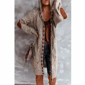 Cardigans  Capuche Dcontracts Vintage