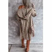 Cardigans  Capuche Dcontracts Vintage