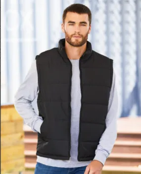 Charcoal Puffer Vest