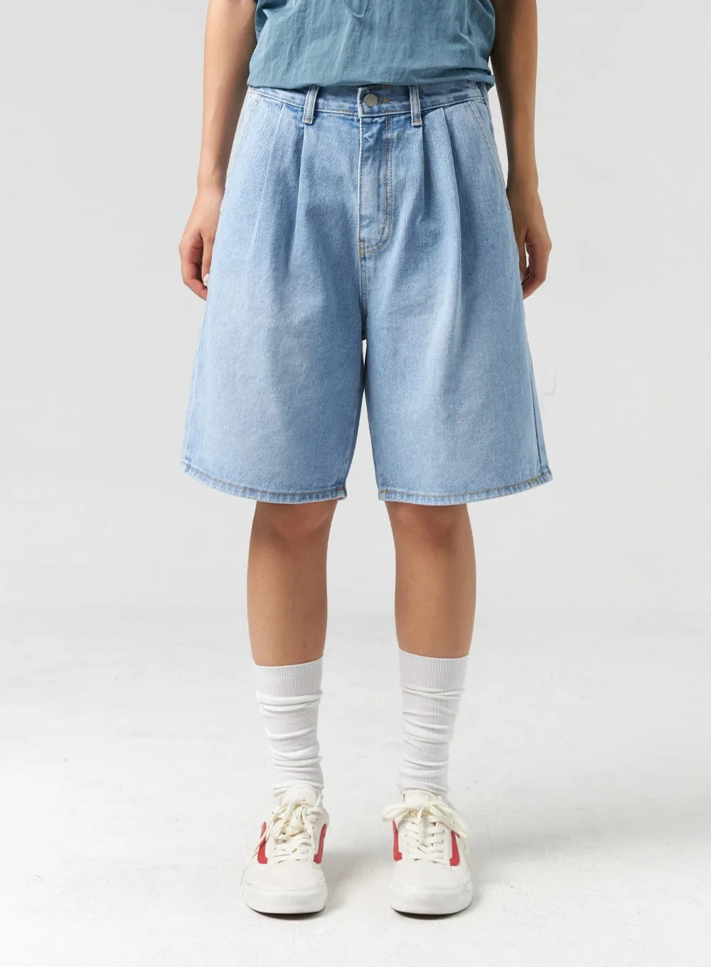 Denim Bermuda Shorts CL326