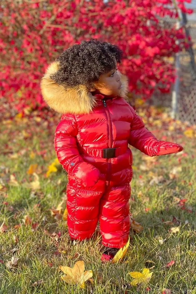 Jordan Craig Kids Newborn 'Astoria' Snowsuit (Red) NB900