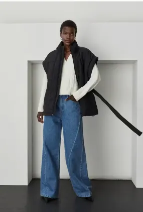 Lauren Brushed Quilted Puffer Vest