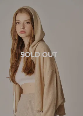 Letizia Cropped Cardigan - Camel