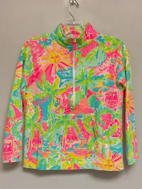 Lilly Pulitzer Size 12 Pink Cotton Big Girls Sweaters & Vests