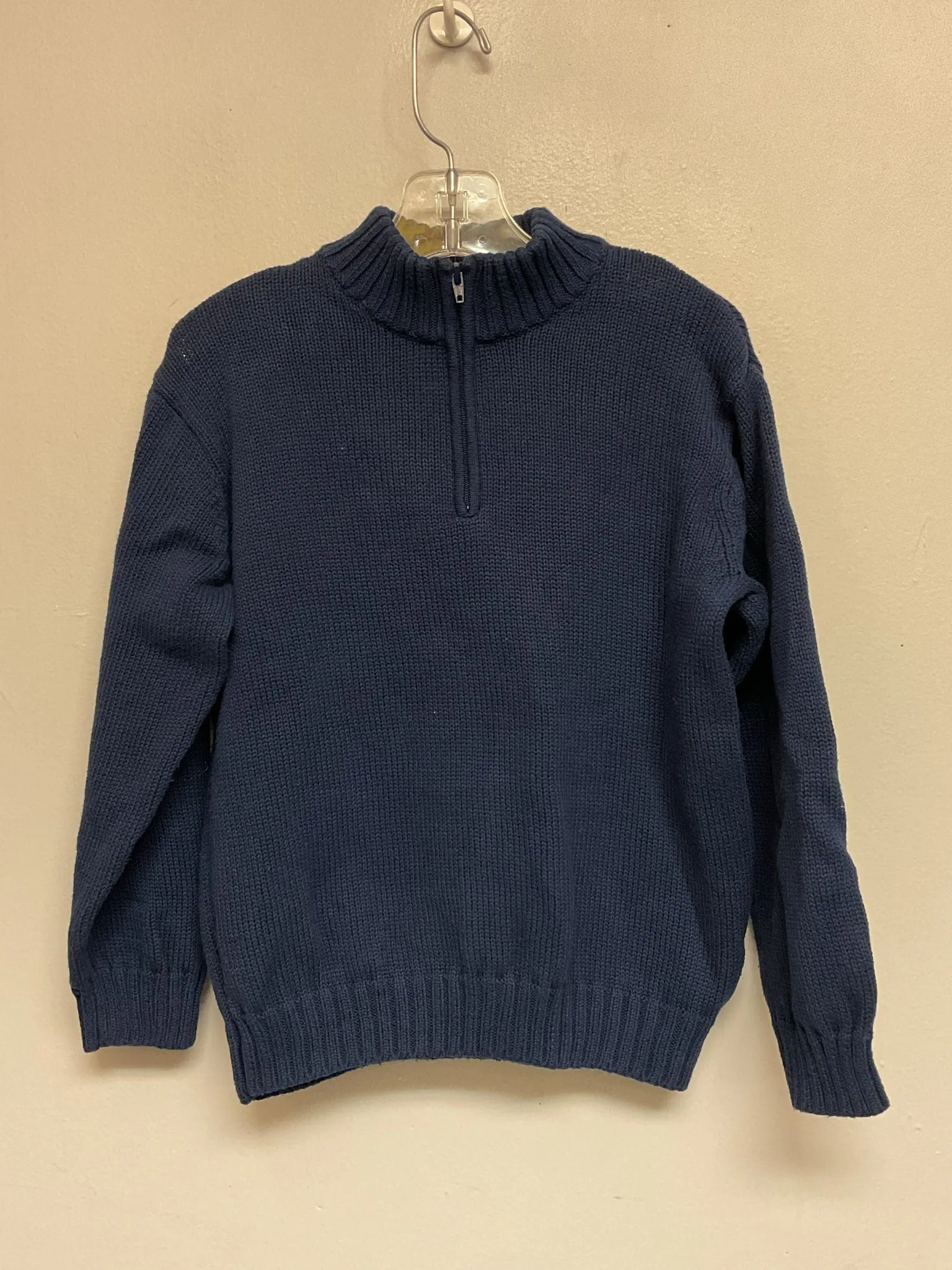Little English Size 6 Navy Cotton Girls Sweaters & Vests