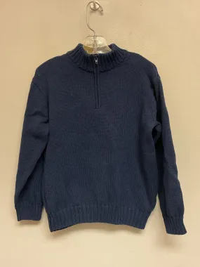 Little English Size 6 Navy Cotton Girls Sweaters & Vests