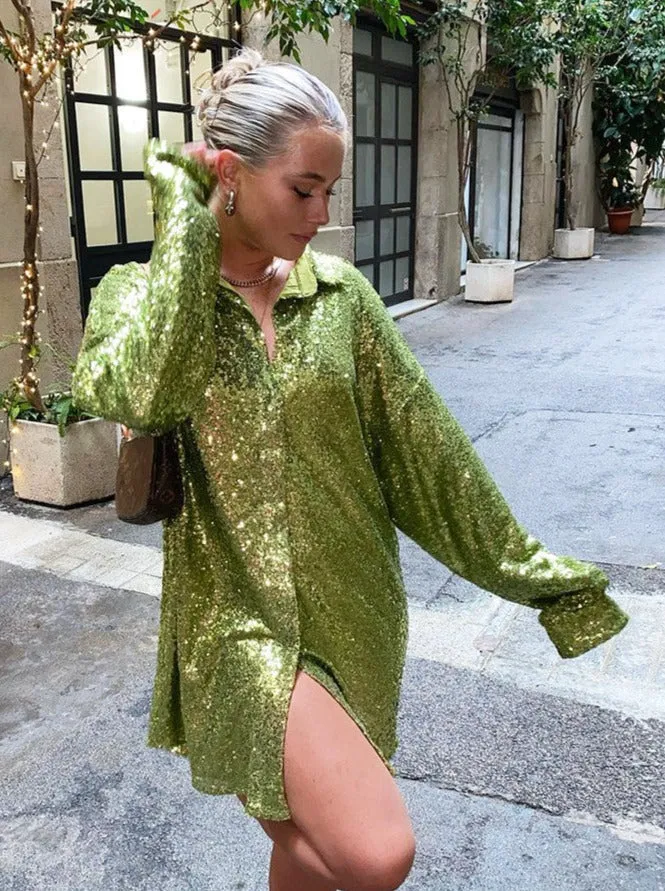 SEQUIN PARTY DRESS